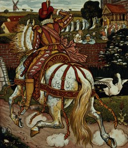 "Irmão de Margery retorna de terras distantes": de Little Goody Two Shoes de Walter Crane